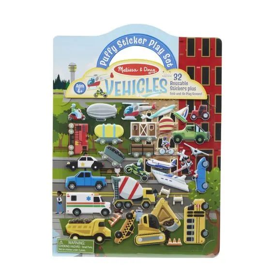 melissa and doug puffy sticker set