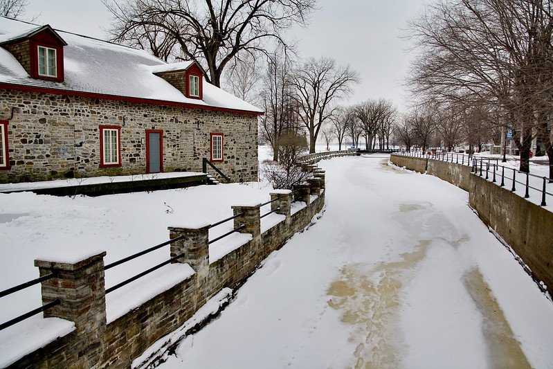 montreal winter by artur staszewski