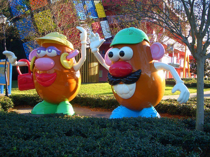 mr potato head at art of animation resort by matt howry 