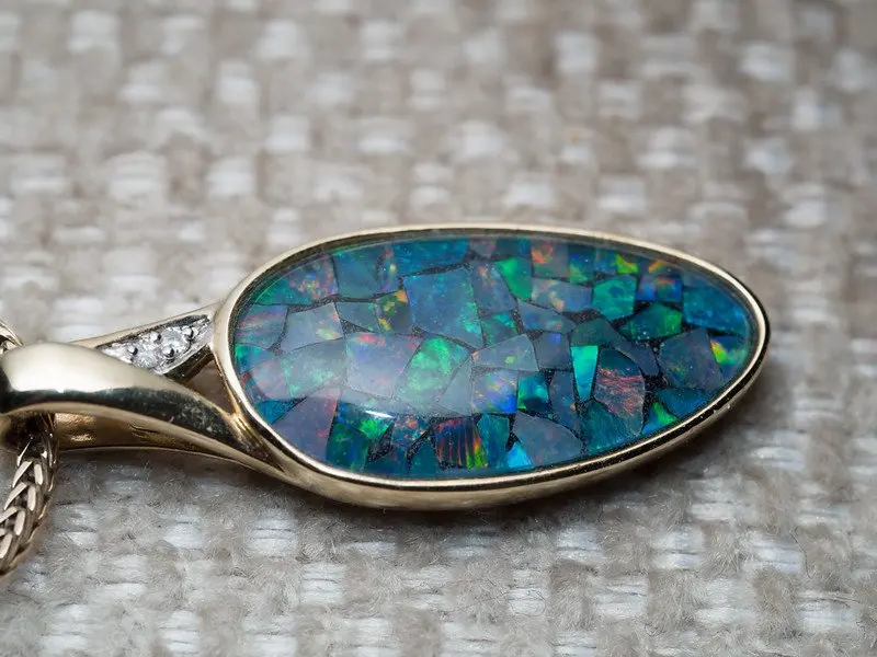 opal necklace by james petts