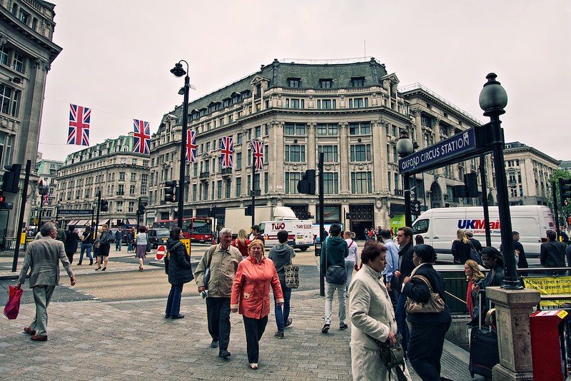 oxford circus by michiel jelijs