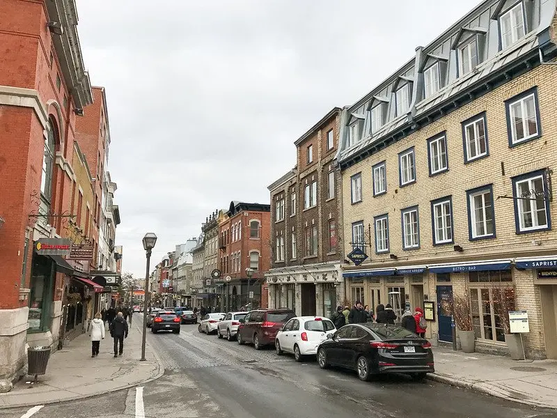 rue saint-jean quebec pic by lou stejskal 