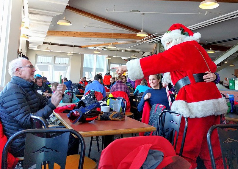 santa in the roundhouse pic by ruth hartnup