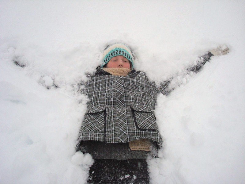 snow angel by jocelyn durston