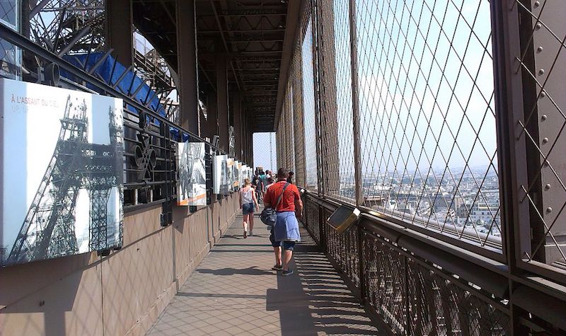 eiffel tower first floor pic