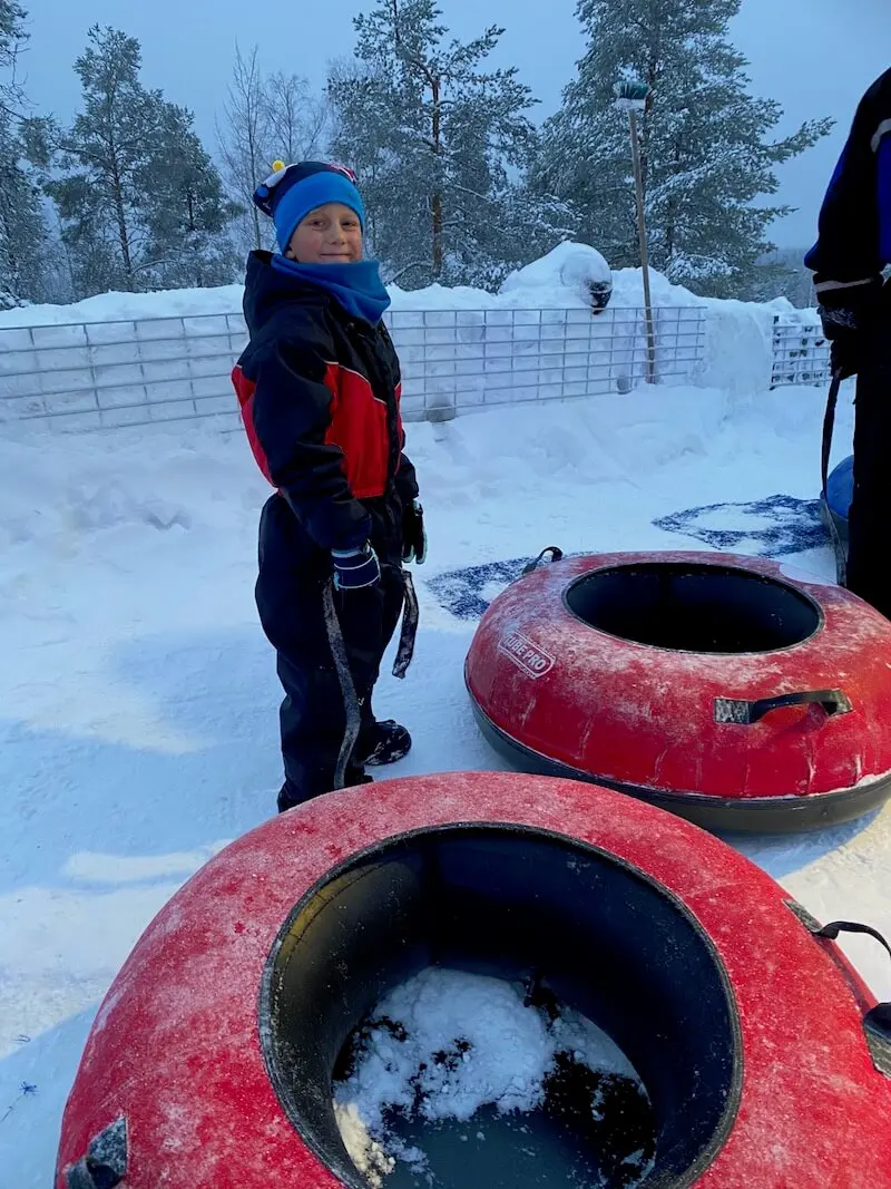 Image - jack at snowman world rovaniemi slides