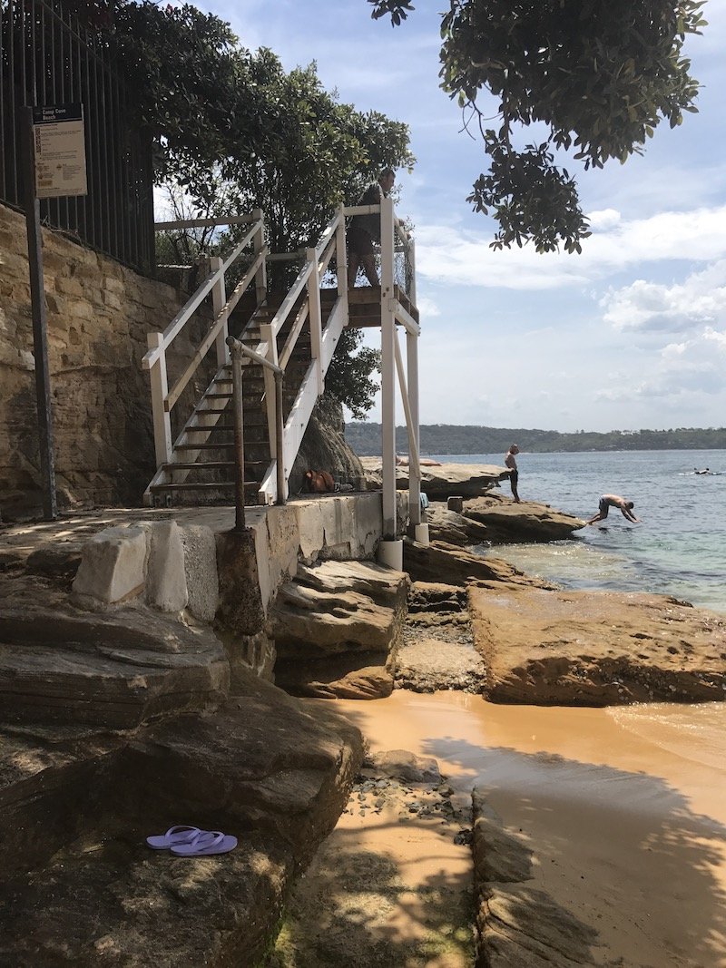 photo - camp cove beach sydney staircase