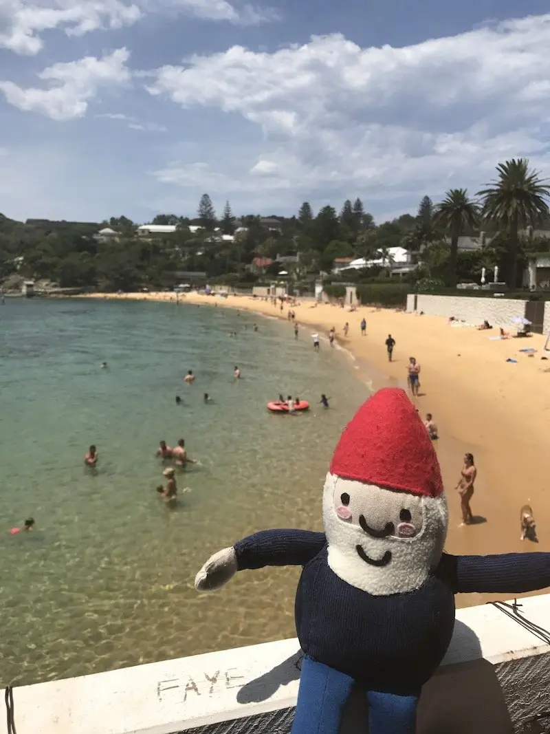 photo - roam the gnome view of camp cove beach sydney 800