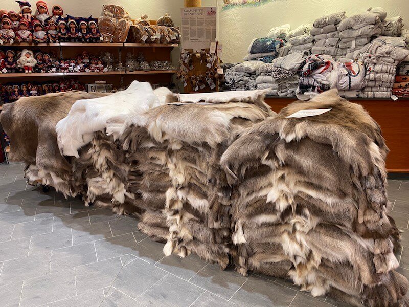 Image - Christmas house reindeer hides