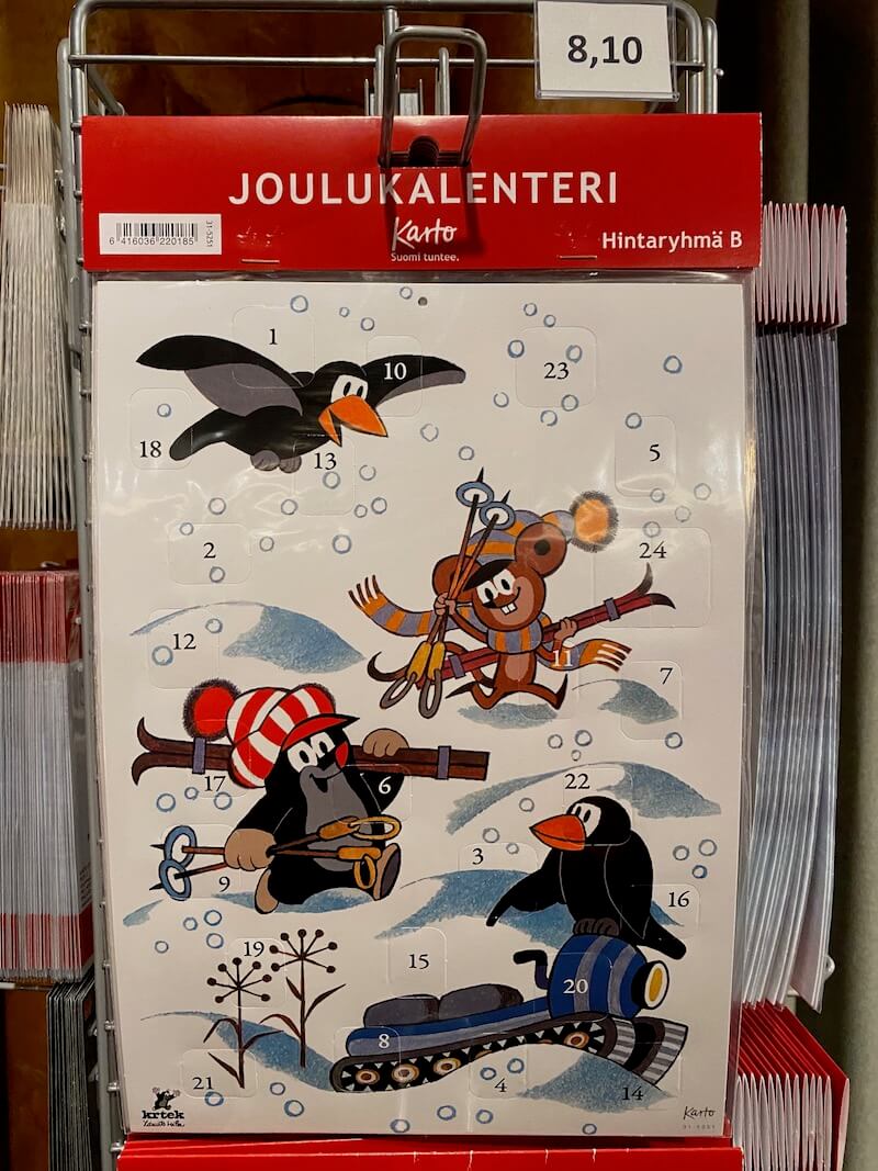 image - official santa post office advent calendar finland