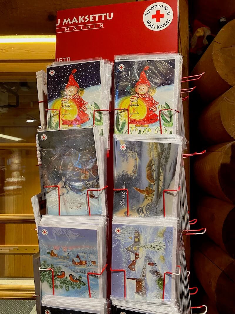 image - official santa post office cards