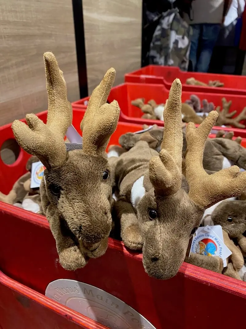 image - official santa post office gift shop reindeer