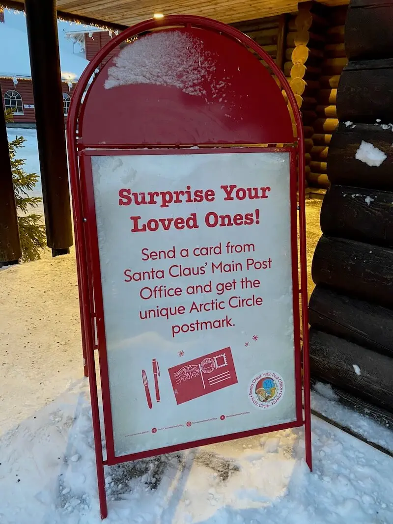 image - official santa post office lapland