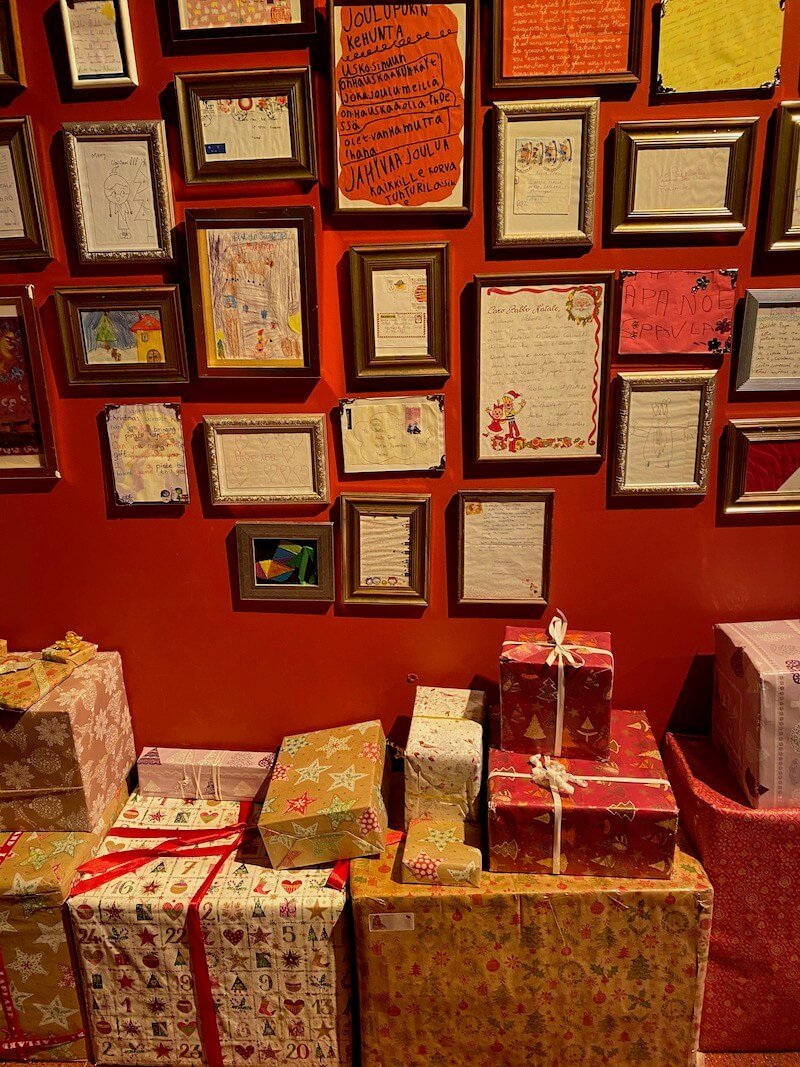 image - official santa post office letter display