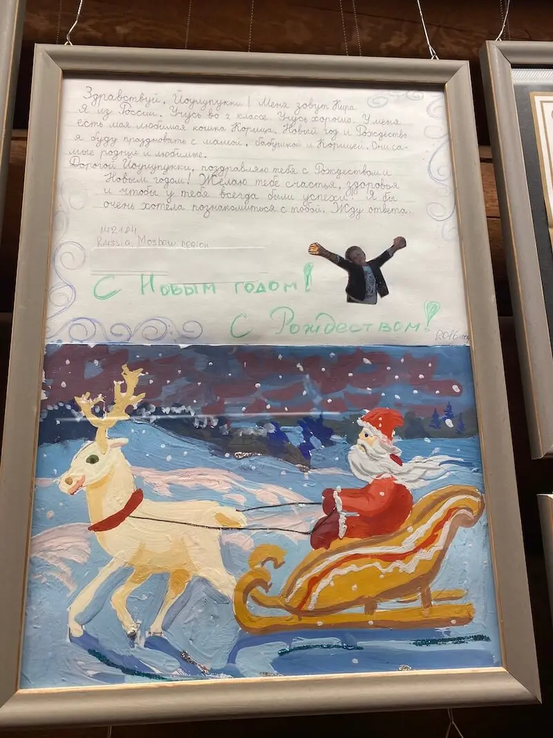 image - official santa post office rovaniemi example letter 7