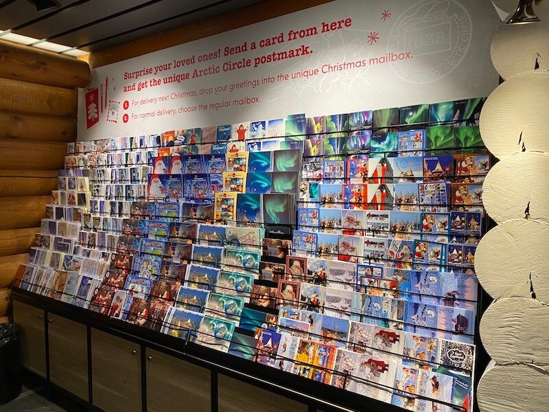 image - official santa post office rovaniemi shop postcards