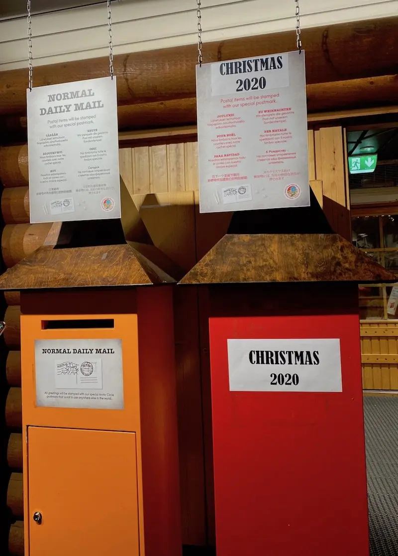 image- santa post office post-boxes