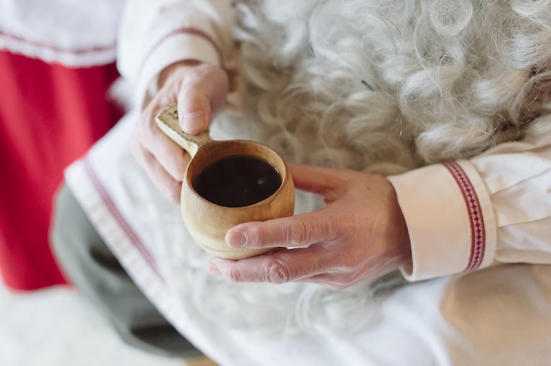 Santa Claus visit. Photographer: Juho Kuva