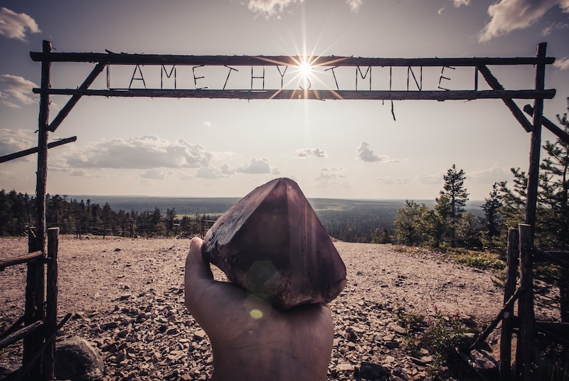 day tour to amethyst mine from Rovaniemi by visit rovaniemi