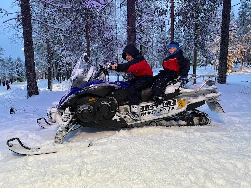 Image - arctic circle snowmobile park