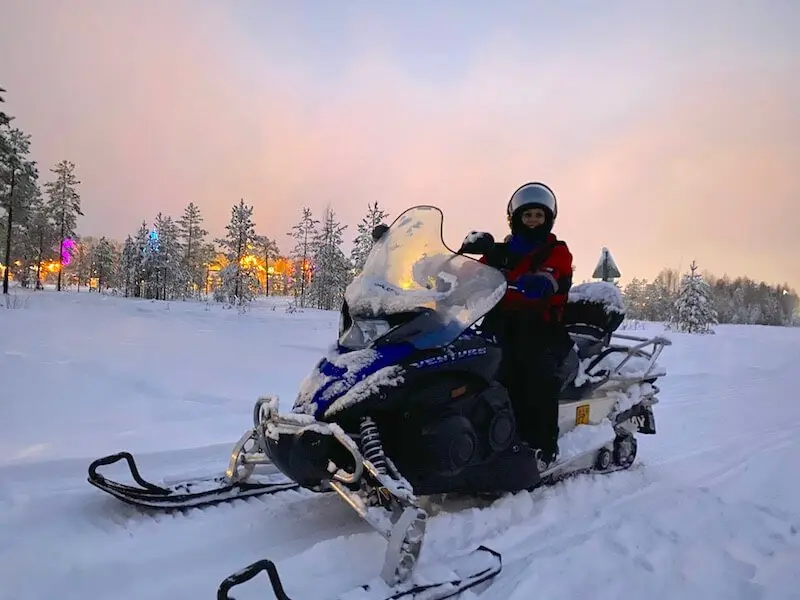 Image - arctic circle snowmobile tour