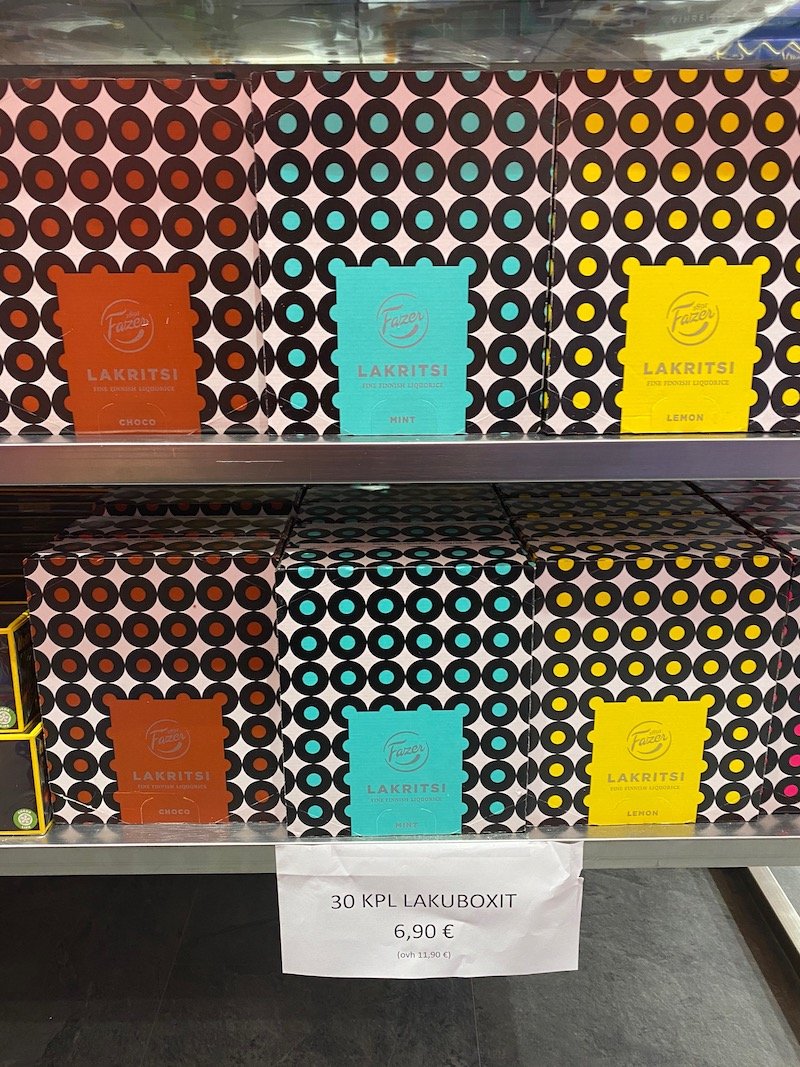 Image - boxed chocs at Karl fazer shop