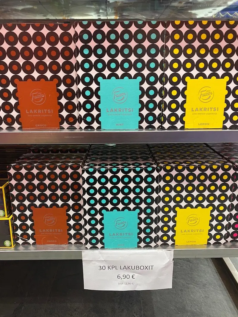 Image - boxed chocs at Karl fazer shop