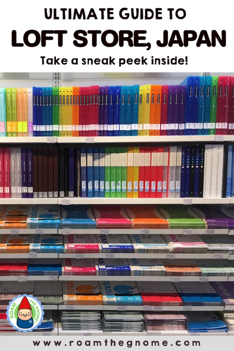 LOFT BEST JAPANESE STATIONERY STORE IN TOKYO