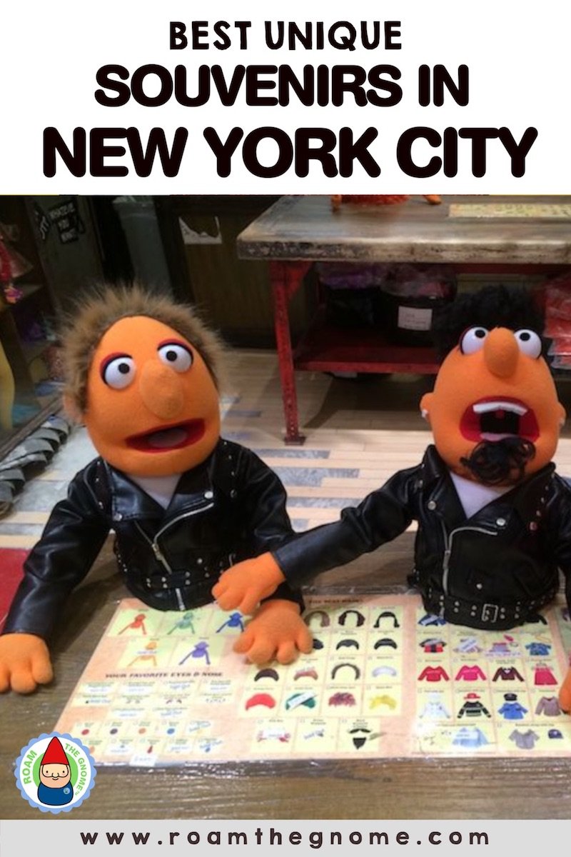 PIN 1 - new york souvenirs muppets