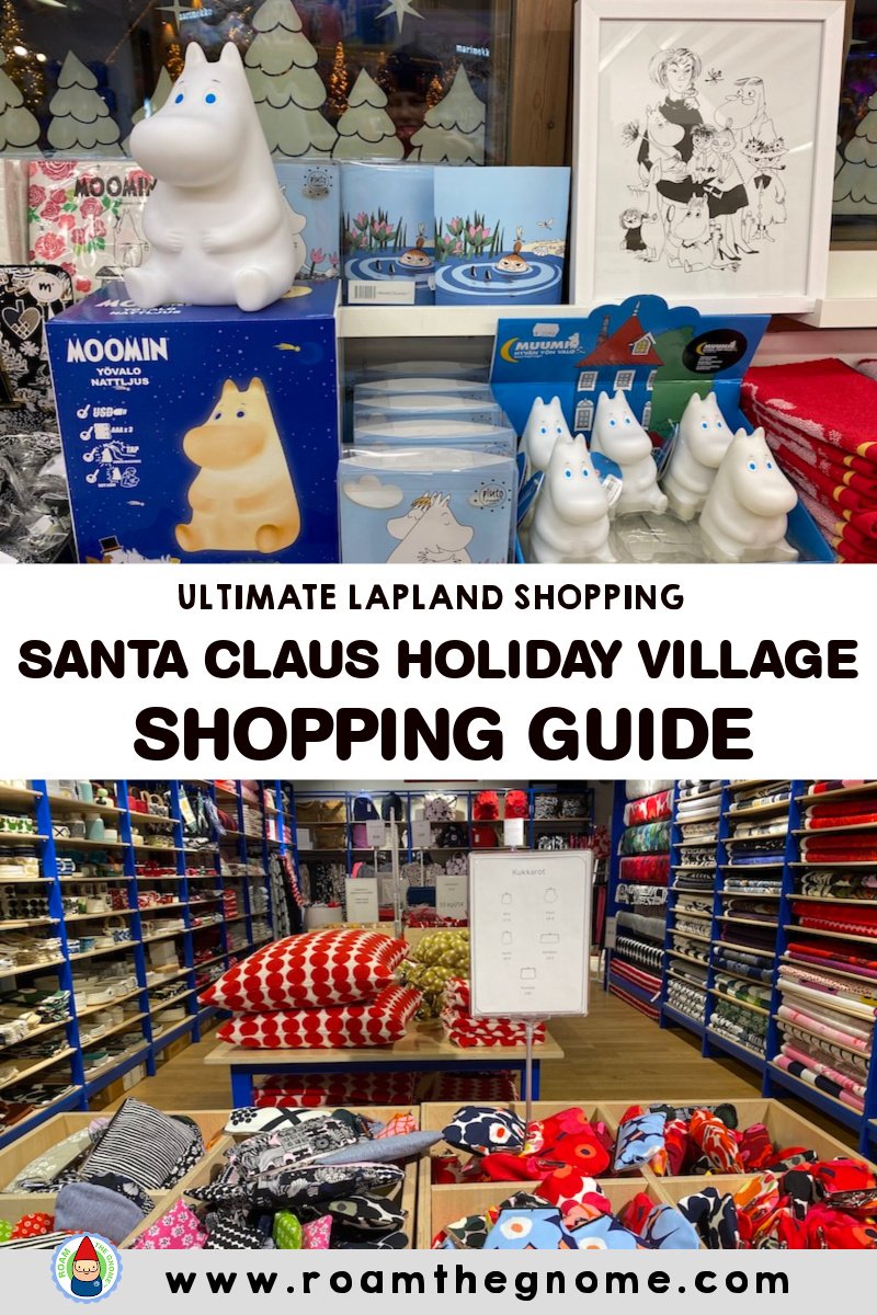 PIN round up of santa claus village shops