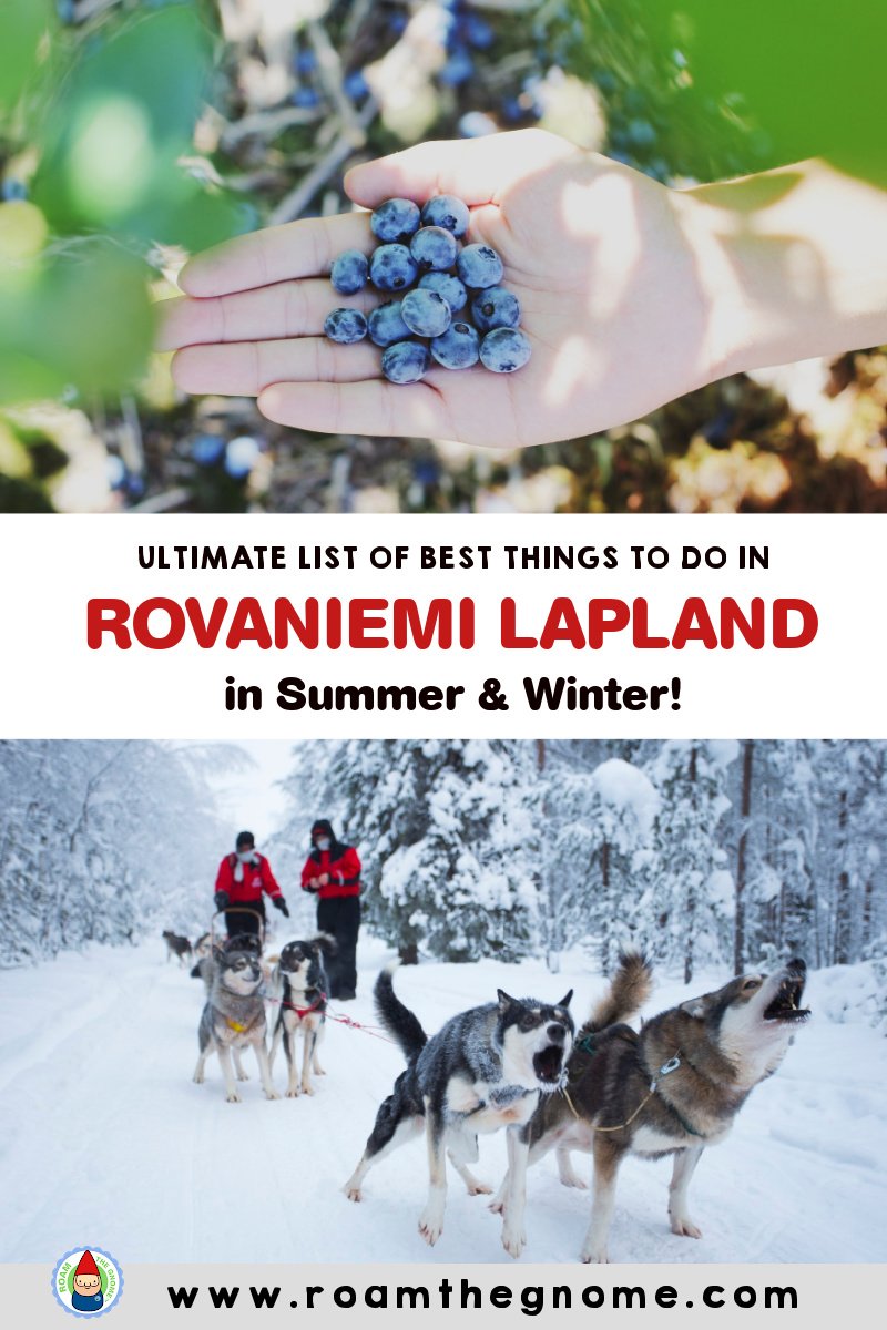 PIN Things to do in Rovaniemi Finland