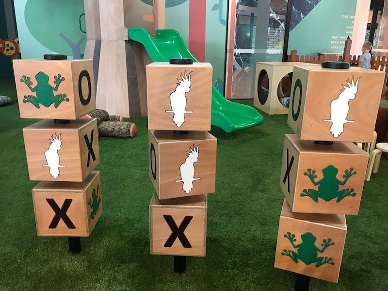 Photo - Tree Top Indoor Robina Play Centre Gold Coast x and o game