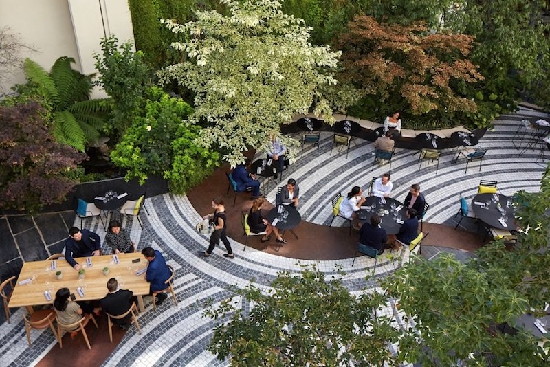 best family hotel in paris novotel paris les halles outdoor patio pic