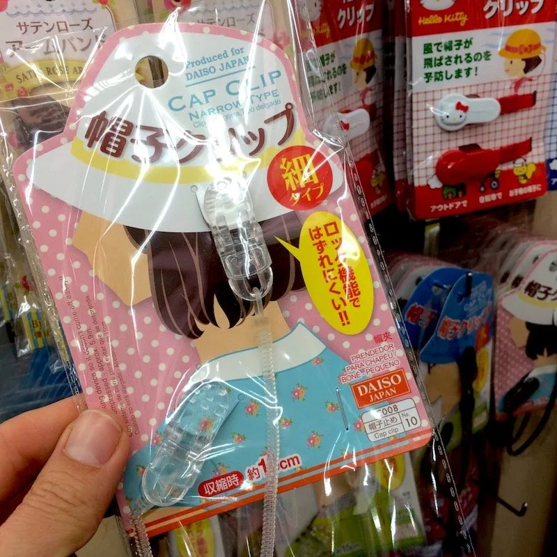 daiso tokyo hat clip pic