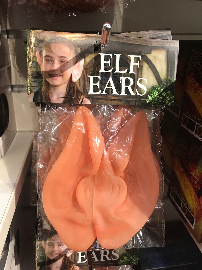 hobbiton gift shop elf ears pic