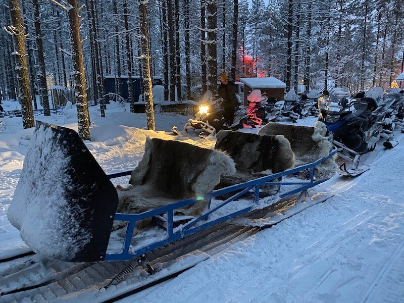 image - snowmobile park sled ride