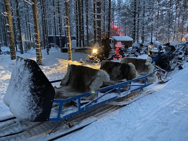 image - snowmobile park sled ride