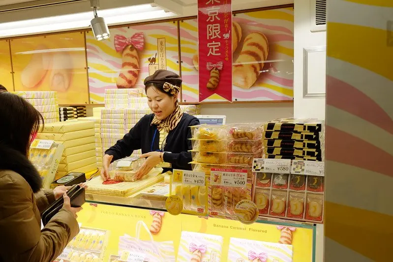 japanese snacks tokyo banana gift by chinnian flickr