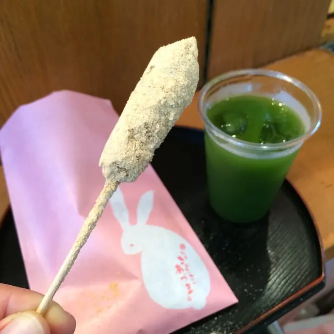 kibi dango asakusa street food pic