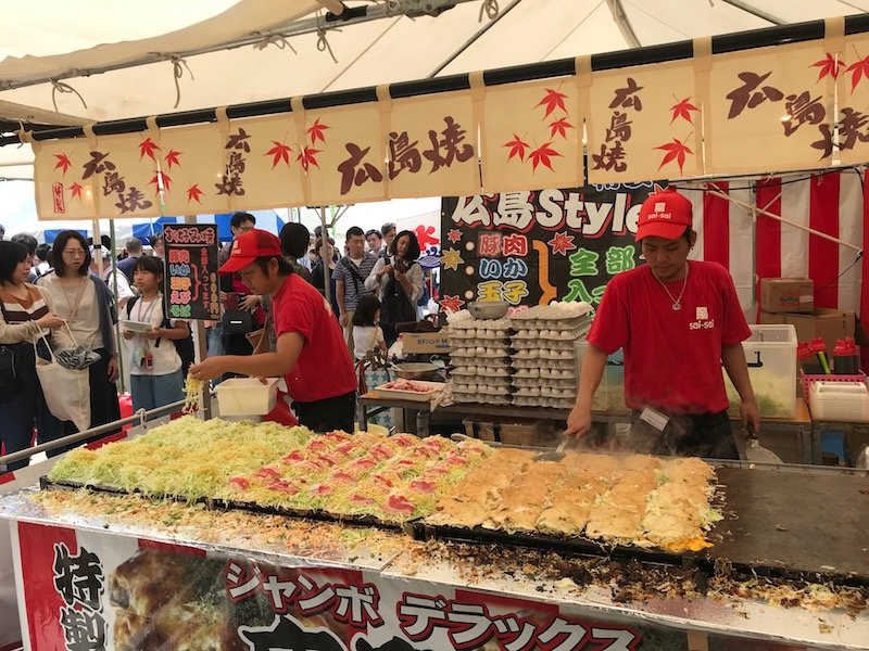 japanese street food snacks ueno park