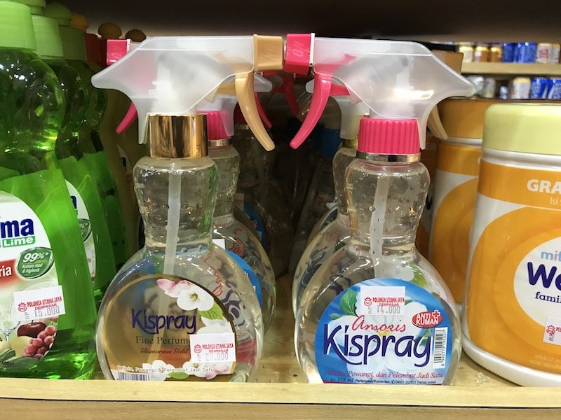 bottles of kispray pics
