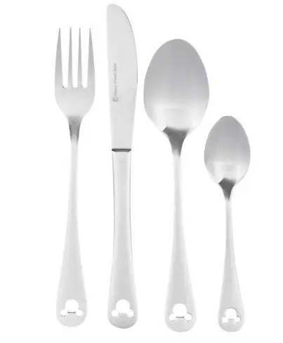 mickey mouse flatware set pic