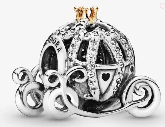 pandora x disney pumpkin carriage charm pic