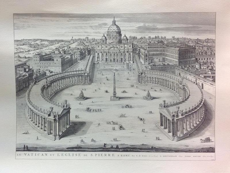 prints from rome - map of vatican pic