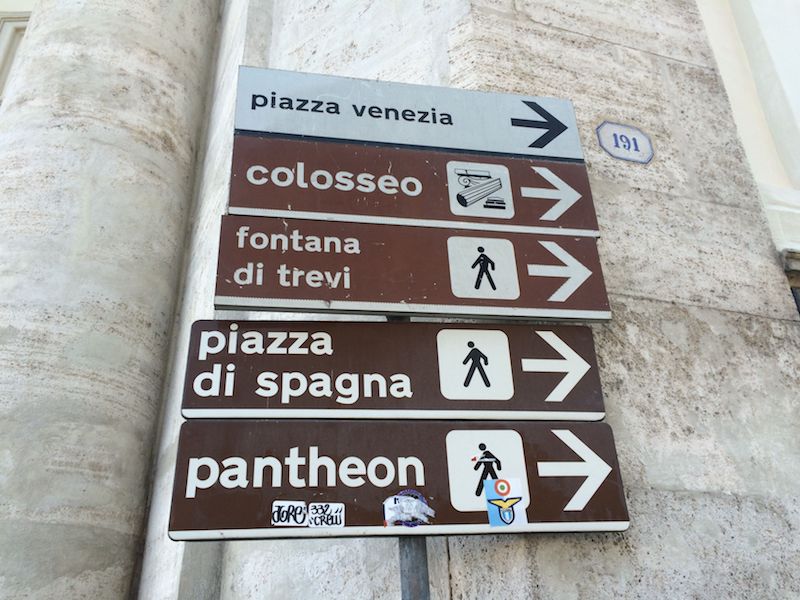 rome street sign pic 800