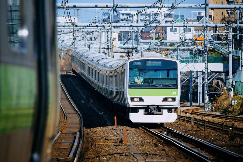 sunshine city tokyo ikebukuro JR train ride to town pic by hans-johnson