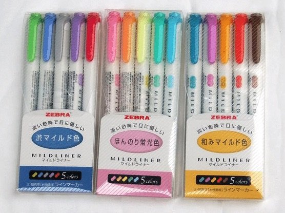 zebra midliner pens in japan pic