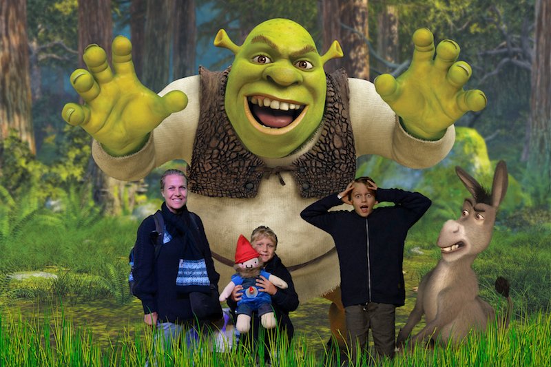 Shrek Adventure London reviews family pics 