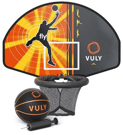 vuly trampoline basketball set