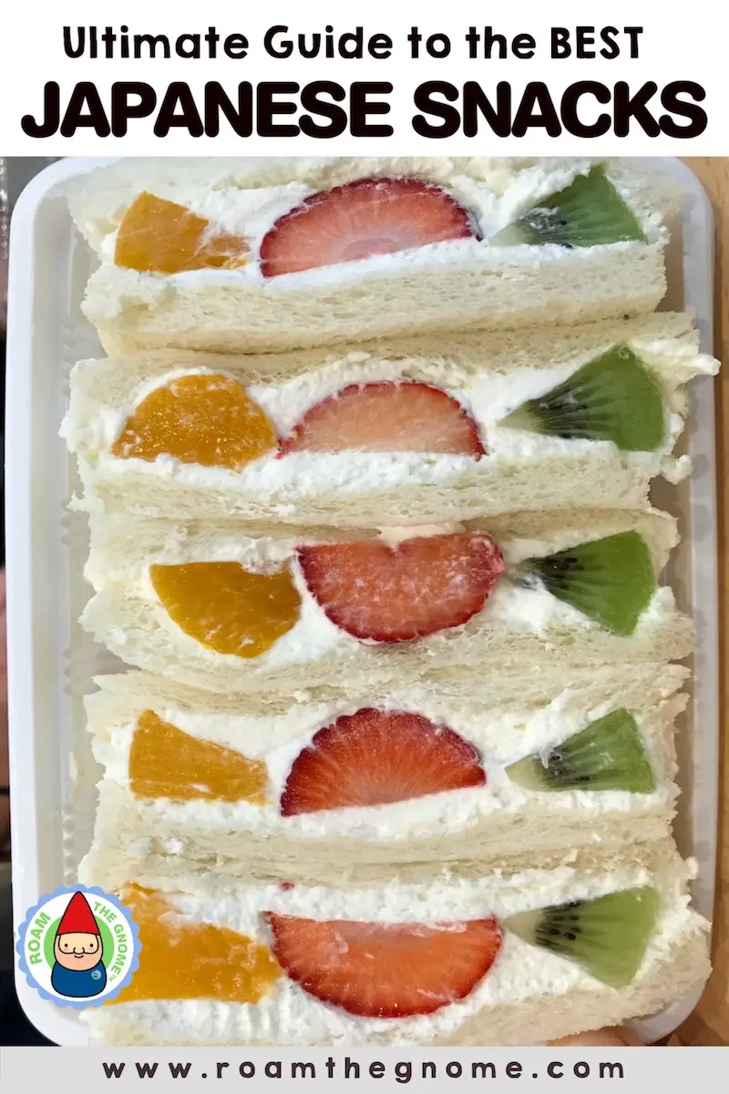 PIN 1 -japanese snacks fruit sandwiches